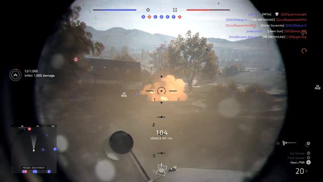 Battlefield 5 M8 Greyhound Tank Gameplay (Battlefield V) смотреть онлайн