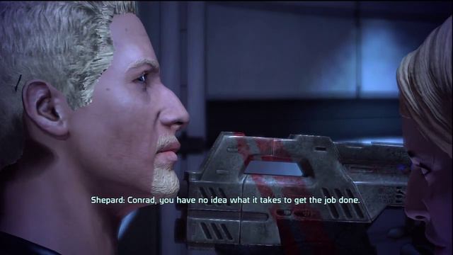 Mass Effect - Messing with Conrad Verner (renegade) смотреть онлайн