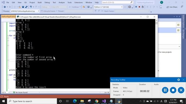 Linear Algebra program via Python смотреть онлайн