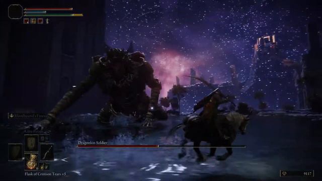 ELDEN RING - Dragonkin Soldier (Siofra River Boss - Glitchy Audio) смотреть онлайн
