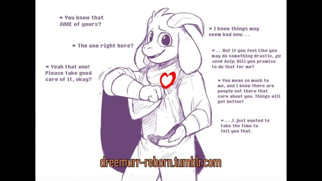 Asriel's Advice - Undertale Comic Dub смотреть онлайн