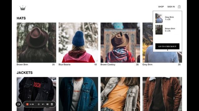 React E-commerce App смотреть онлайн