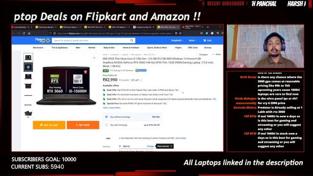 ?Top 5 Gaming Laptop Deals | December 2021 | Q&A? смотреть онлайн