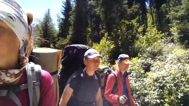 Горный поход 1к.с. по Зап. Приэльбрусью 2017г. смотреть онлайн