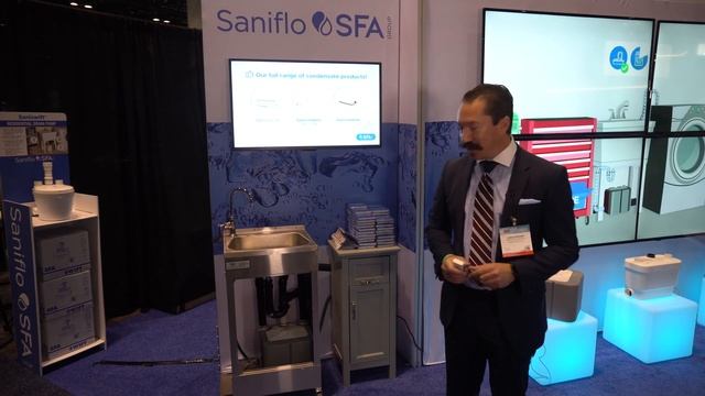 Saniflo Saniswift Pro Drain Pump at KBIS 2022 смотреть онлайн