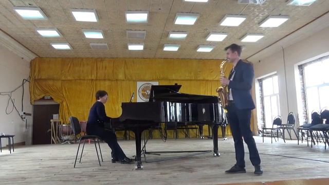 П.Крестон Соната для саксофона - альта и фортепиано Кравцов Никита смотреть онлайн