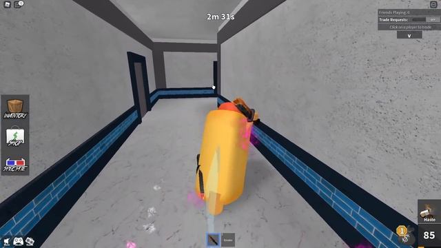 PLAYING MM2 AS A HOTDOG.. (Roblox mm2!) смотреть онлайн
