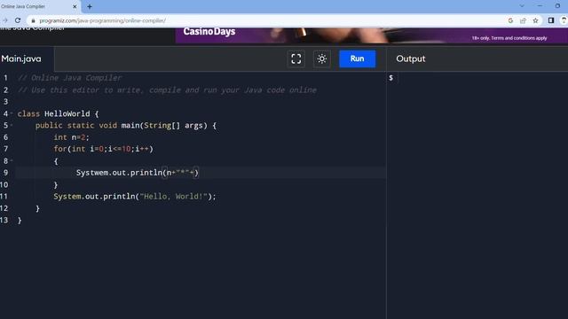 how to print table in java interview question ,print multiplication table in java easy to coding смотреть онлайн