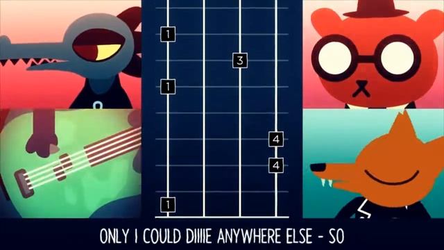 [Guitar Game] Night in the woods - Die Anywhere Else [100% Perfect Play] смотреть онлайн