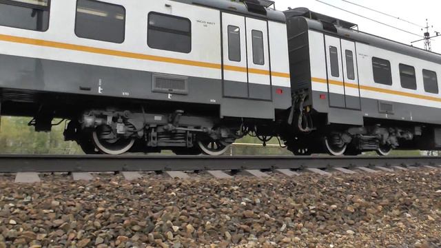 Электропоезд ЭП2Д-0007 ЦППК перегон Подмосковная - Москва-Рижская смотреть онлайн
