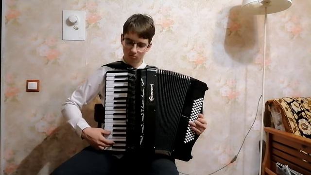 ДМШ №41,Сузи Арсений , 14 лет, Соната, К.Пино, аккордеон смотреть онлайн