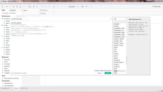 Time Series Forecasting Model ARIMA in Tableau using R | Advanced Tableau Course смотреть онлайн
