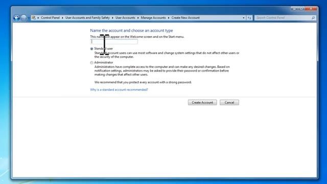 How to create a user account on windows 7 смотреть онлайн