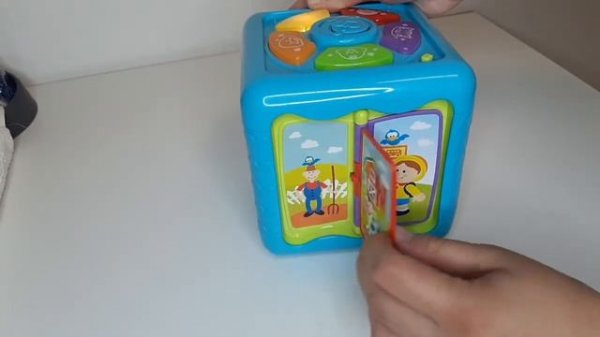 Обзор развивающей игрушки музыкального куба от Winfun