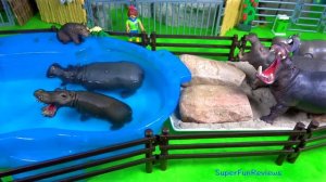 Fun Zoo Animal Toys - Happy Cute Zoo Animals - Toys For Kids