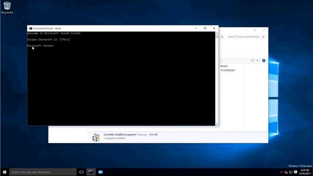 How to install telnet on Windows 10 смотреть онлайн