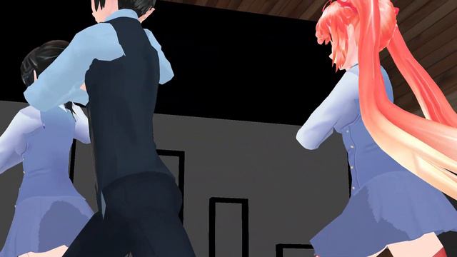 MMD Yandere Simulator  Beauty And A Beat