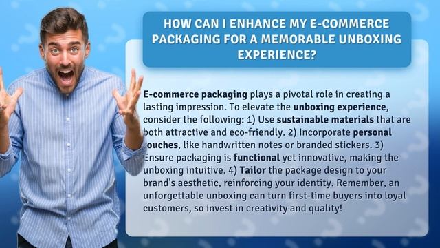 How Can I Enhance My E-commerce Packaging for a Memorable Unboxing Experience? смотреть онлайн