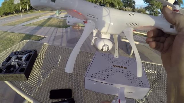 Syma X8 PRO GPS Meu Primeiro Review Excelente Opção смотреть онлайн