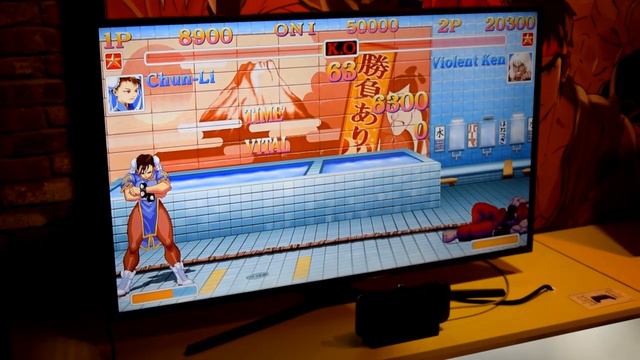 Playing Ultra Street Fighter II: The Final Challenges (HD Mode) at the Nintendo Switch Event смотреть онлайн