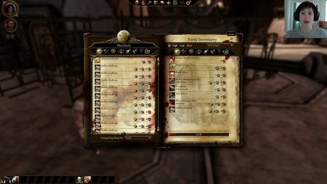 Dragon Age LP 003 - female Dwarf Noble w face cam смотреть онлайн
