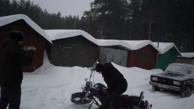 Зимний Урал Волк