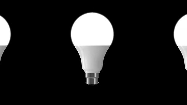 White Placard Led Lights Advert смотреть онлайн