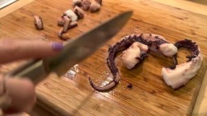 Как Сварить Осьминога Суп с Морепродуктами Рецепт Креветка Кальмар Вкусная Еда Азатская Кухня