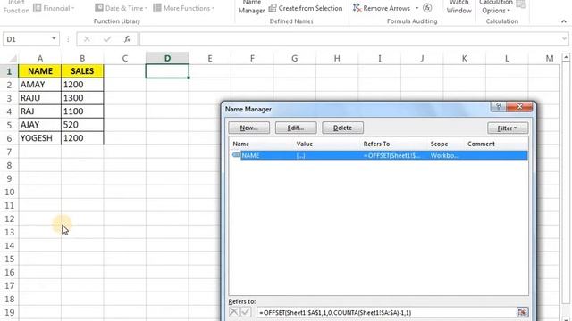 #offsetwithchart Excel OFFSET Function for Dynamic Range - Explained in Simple Steps смотреть онлайн