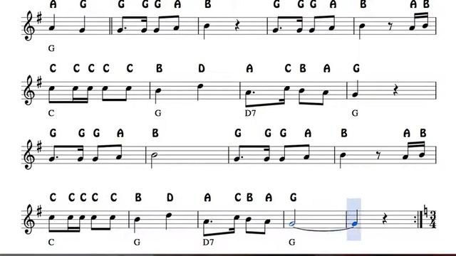 Pastores Venid Notes Sheet Music For Flute Violin Oboe Voice    Easy Christmas Song Villancico