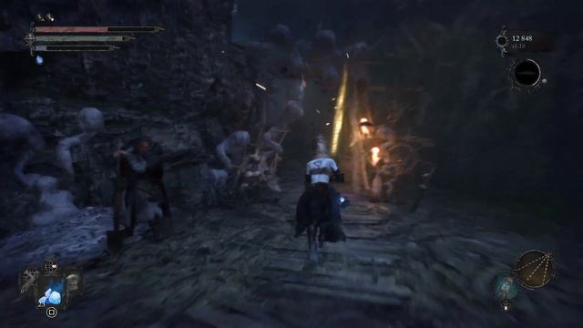 Cómo ayudar a la mujer convertida en piedra en Lords of the Fallen смотреть онлайн