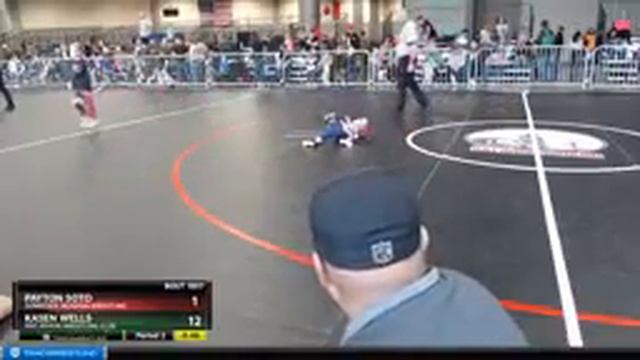 TB 6U 31-34 Kasen Wells Mat Demon Wrestling Club Vs Payton Soto Sunnyside Ironman Wrestling смотреть онлайн