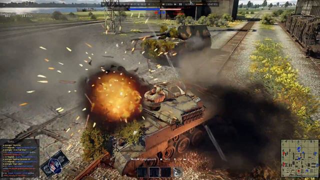 War Thunder Hellcat VS Maus смотреть онлайн