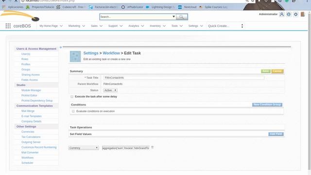 Workflow Aggregation: capture fields from related modules смотреть онлайн