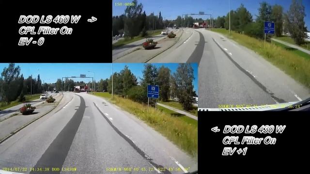 DOD LS430W vs LS460W part.4 (with CPL filters) смотреть онлайн