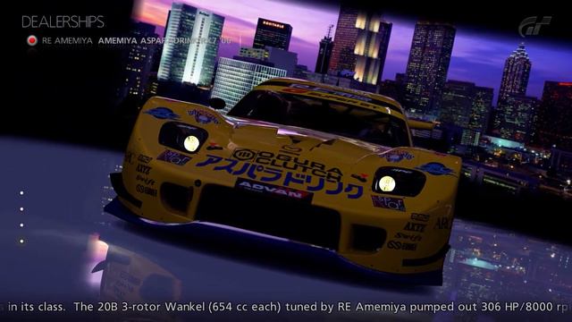 Gran Turismo 5 RE Amemiya Asparadrink RX-7 Showroom || RPCS3 смотреть онлайн