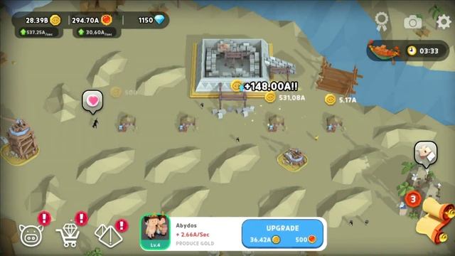 Tap Tap Civilization: Idle City Building Game (Gameplay Android) смотреть онлайн