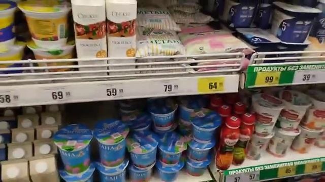 Короткий обзор цен, на главные продукты,в магазине "7-Шагов" в Санкт-Петербурге.Может кому интересн смотреть онлайн
