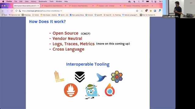OSS Observability (O11y) with OpenTelemetry | Navin Pai | FOSS United Bangalore | Sept 2023 смотреть онлайн