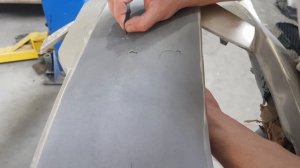 Ремонт бампера от KIA Cerato. Без всяких сеток и шпатлевки.