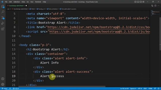 Bootstrap Alert Component | What is Alert Component in UI? Coding Awareness смотреть онлайн