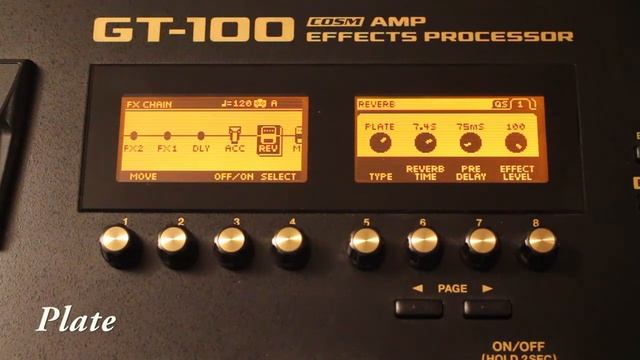 ALL REVERBS | GT100 BOSS Review and demo смотреть онлайн