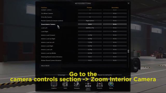 How to zoom in EuroTruck/AmericanTruck Simulator смотреть онлайн