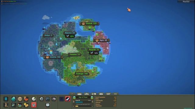 New Update 0.23 WorldBox|| Biome of Red Maples, Beavers, New Race?. смотреть онлайн