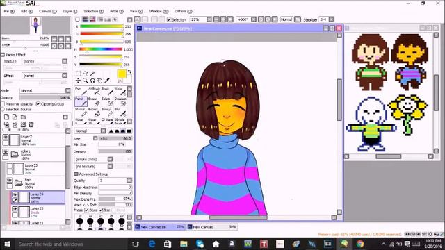 Determination! (Undertale Speedpaint) смотреть онлайн