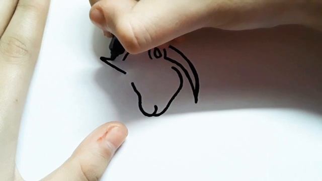как нарисовать ЕДИНОРОГА?how to draw UNIKORN. смотреть онлайн