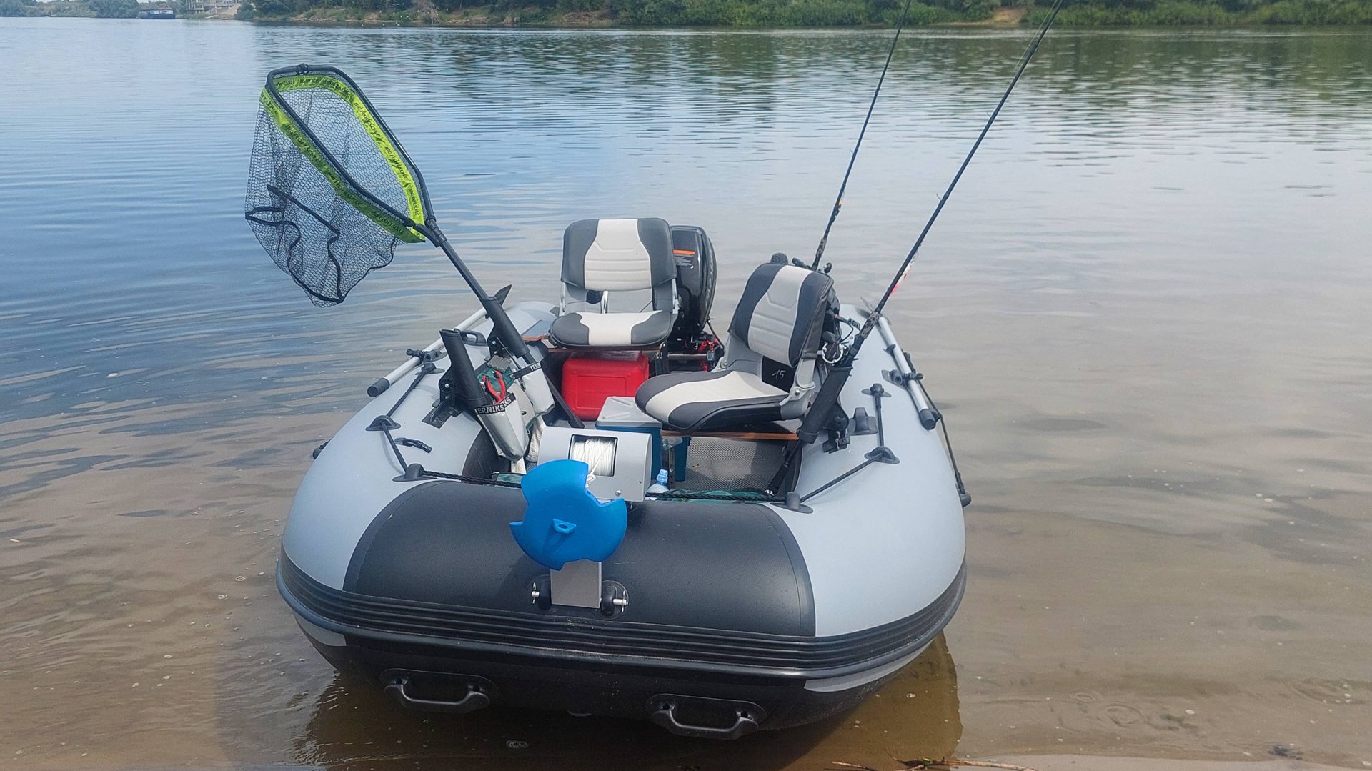 Лодка ПВХ для троллинга и джига. Мой комплект. смотреть онлайн