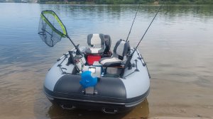 Лодка ПВХ для троллинга и джига. Мой комплект.