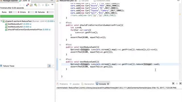 Java 8 reduce смотреть онлайн