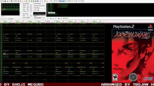 Famitracker Bits - Fierce Battle / Forced Battle (Shin Megami Tensei III: Nocturne) [N163] смотреть онлайн